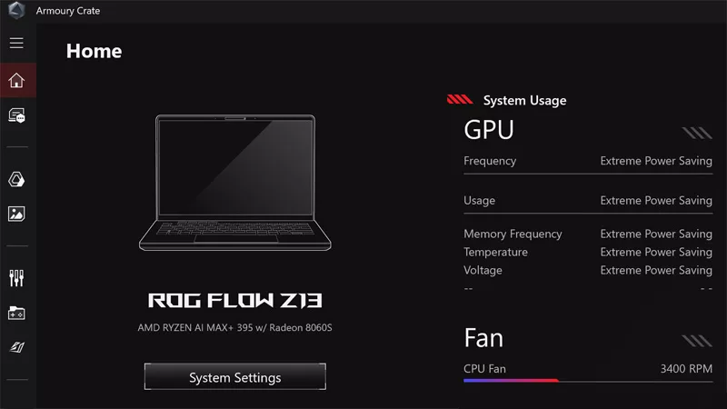 How to Adjust the ROG Flow Z13's VRAM Allocation