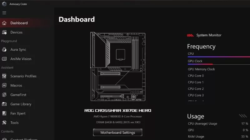 Armoury Crate 6 is here to optimize your PC gaming experience